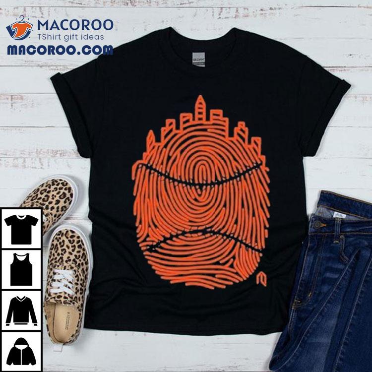 New York Mets Skyline Fingerprint Performance Shirt New York Mets Skyline Fingerprint Performance Shirt