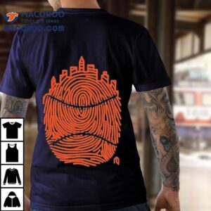 New York Mets Skyline Fingerprint Performance Shirt 2 New York Mets Skyline Fingerprint Performance Tshirt