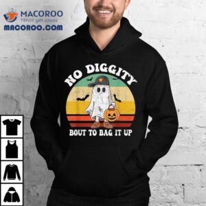No Diggity Bout To Bag It Up Cute Ghost Halloween Shirt 3 No Diggity Bout To Bag It Up Cute Ghost Halloween Tshirt