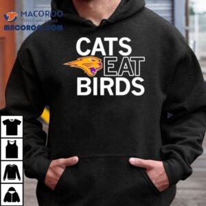 Northern Iowa Panthers Football Cats Eat Birds Tshirt