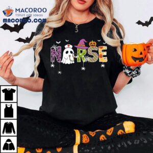 Nurse Halloween Costume Nursing Scrub Top Shirt