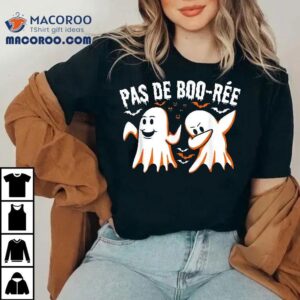 Pas De Boo-r&atilde;&copy;e Ballet Ghosts Halloween Dance Shirt