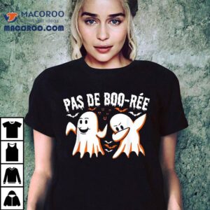 Pas De Boo-r&atilde;&copy;e Ballet Ghosts Halloween Dance Shirt