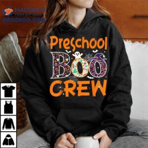 Preschool Boo Crew Funny Halloween Teacher Shirt