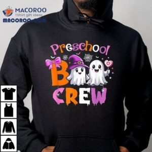 Preschool Boo Crew Halloween Costume Teacher Kid Tshirt