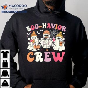 Retro Boo-havior Crew Behavior Analyst Halloween Aba Rbt Shirt