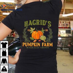 Retro Fall Hagrid's Pumpkin Farm Autumn Halloween Shirt 2 Retro Fall Hagrid S Pumpkin Farm Autumn Halloween Tshirt