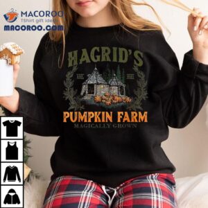 Retro Fall Hagrid S Pumpkin Farm Autumn Halloween Tshirt
