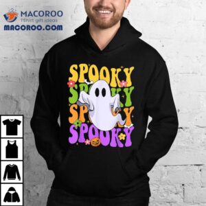 Retro Groovy Ghost Halloween Costume S Spooky Vibes Shirt Retro Groovy Ghost Halloween Costume S Spooky Vibes Shirt