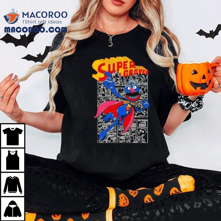 Sesame Street Super Grover Shirt Sesame Street Super Grover Shirt