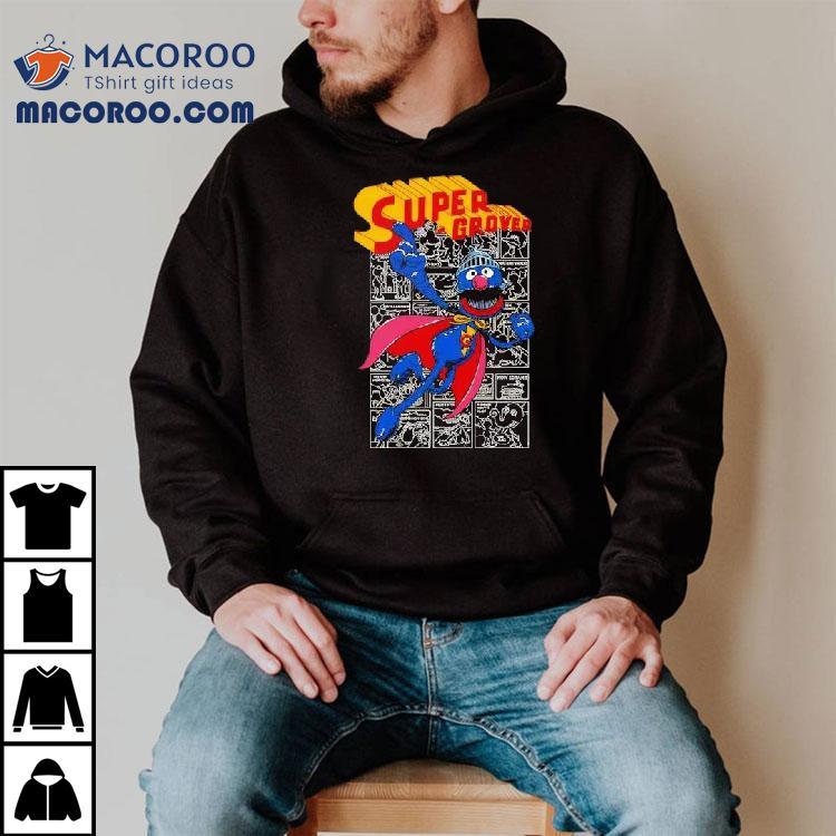 Sesame Street Super Grover Shirt Sesame Street Super Grover Shirt