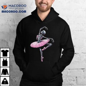 Skeleton Dancing Ballet Lovers Spooky Halloween Dancer Shirt