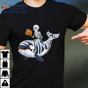 Skeleton Riding Mummy Orca Halloween Candy Whale Shirt 3 Skeleton Riding Mummy Orca Halloween Candy Whale Tshirt