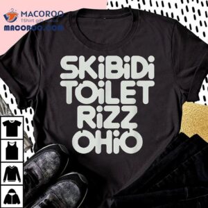 Skibidi Toilet Rizz Ohio Funny Meme Retro Vintage Birthday Shirt