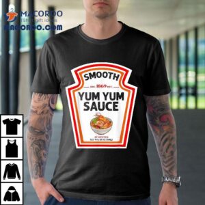 Smooth Yumyum Bottle Label Halloween 2024 Couples Costume Shirt Smooth Yumyum Bottle Label Halloween 2024 Couples Costume Shirt