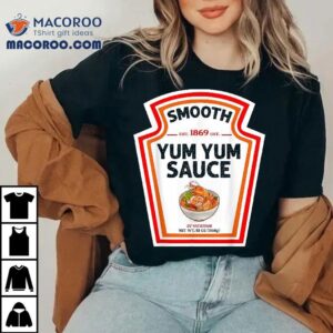 Smooth Yumyum Bottle Label Halloween Couples Costume Tshirt