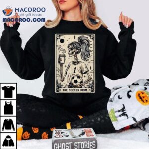 Soccer Mom Tarot Card Vintage Halloween Mama Tshirt