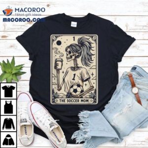 Soccer Mom Tarot Card Vintage Halloween Mama Tshirt
