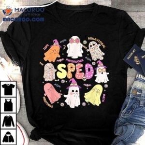 Sped Teacher Halloween Spooky Special Education Team Shirt