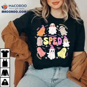 Sped Teacher Halloween Spooky Special Education Team Shirt
