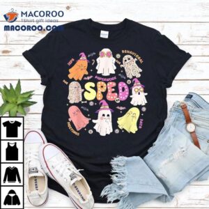 Sped Teacher Halloween Spooky Special Education Team Tshirt