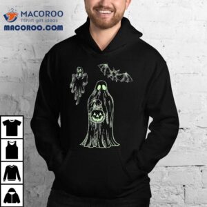 Spooky Ghost Halloween Glow In Dark Shirt 2 Spooky Ghost Halloween Glow In Dark Tshirt