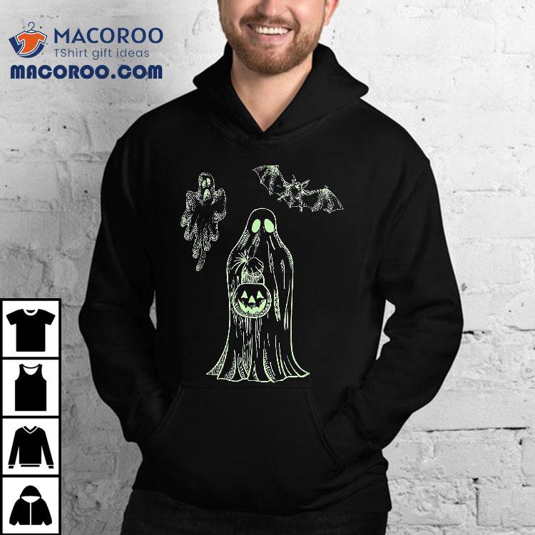 Spooky Ghost Halloween Glow In Dark Shirt Spooky Ghost Halloween Glow In Dark Shirt