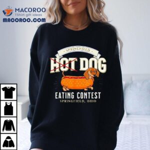 Springfield Hot Dog Eating Contest Springfield Ohio Shirt