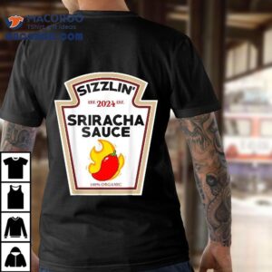 Sriracha Sauce Diy Halloween Costume Group Condits Shirt