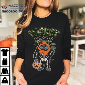 Star Wars Halloween Wicket Scary Ewoks Grrr Big Chest Logo Tshirt
