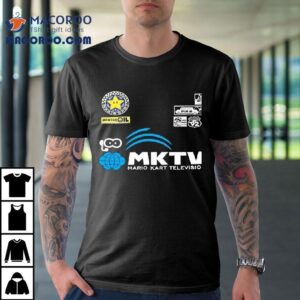 Super Mario Mktv Mario Kart Television Tshirt