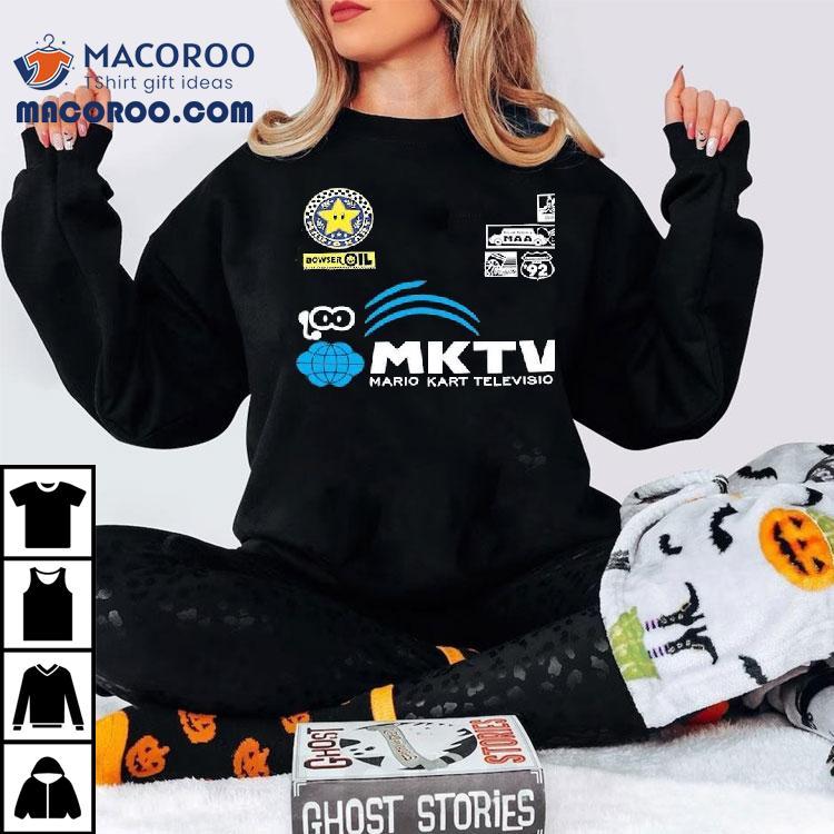 Super Mario Mktv Mario Kart Television Shirt Super Mario Mktv Mario Kart Television Shirt