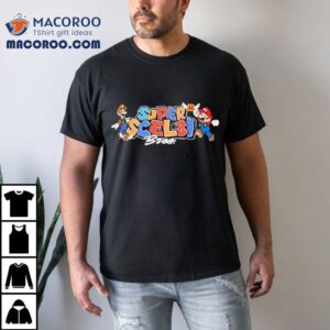 Super Mario Steve Post Super Scelzi Brothers Tshirt