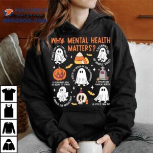 Tal Health Ghost Halloween Therapist School Psychologist Shirt