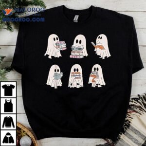 Teacher Halloween Ghost Read More Books, Reading Books Shirt Teacher Halloween Ghost Read More Books, Reading Books Shirt