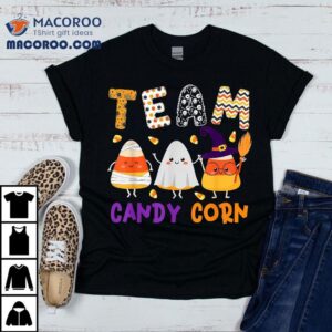 Team Candy Corn Halloween Corns As Witch Boo Mummy Shirt