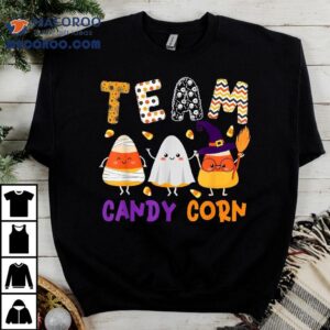 Team Candy Corn Halloween Corns As Witch Boo Mummy Shirt