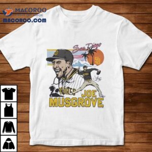 Team Homage X Joe Musgrove Padres Tshirt