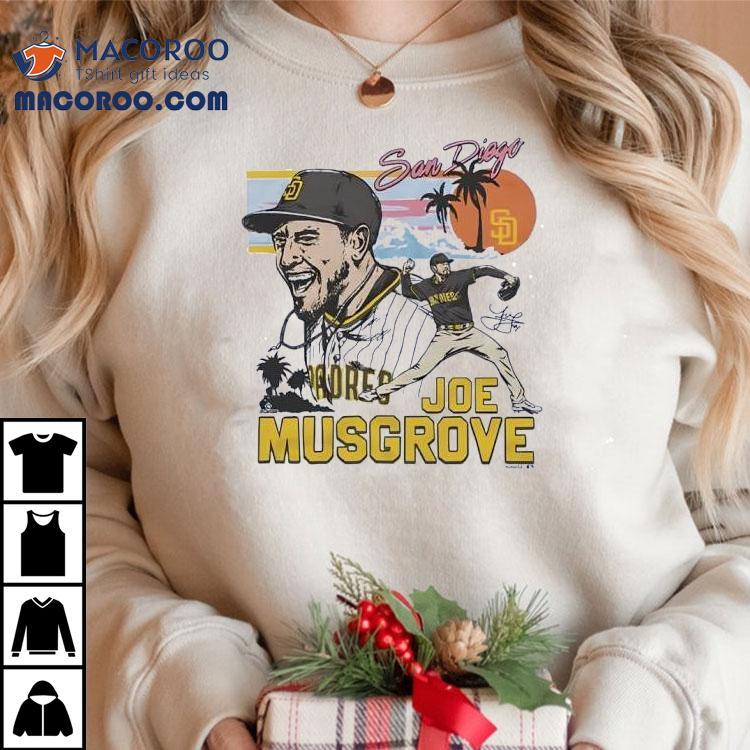 Team Homage X Joe Musgrove Padres Shirt Team Homage X Joe Musgrove Padres Shirt