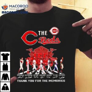 The Reds Signatures Thank You For The Memories Shirt 3 The Reds Signatures Thank You For The Memories Tshirt