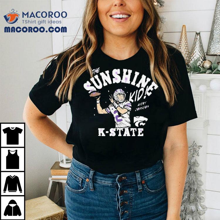 The Sunshine K-state Avery Johnson Football Signature Shirt The Sunshine K-state Avery Johnson Football Signature Shirt