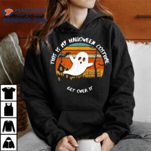This Is My Halloween Costume Funny Ghost Novelty Design Shirt
