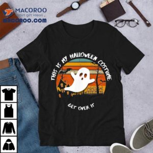 This Is My Halloween Costume Funny Ghost Novelty Design Tshirt
