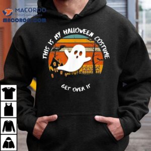 This Is My Halloween Costume Funny Ghost Novelty Design Tshirt
