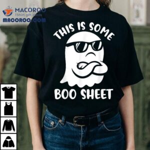 This Is Some Boo Sheet Shirt Kids Ghost Halloween