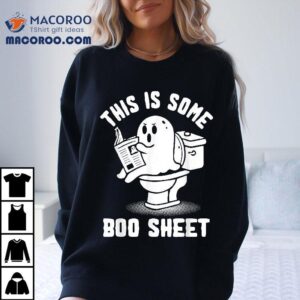 Trick Or Treat Spooky Ghost This Is Some Boo Sheet Halloween Tshirt