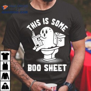 Trick Or Treat Spooky Ghost This Is Some Boo Sheet Halloween Tshirt