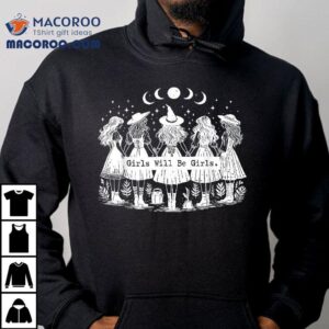 Trick Or Treat Witch Witches Girl Will Be Girls Halloween Shirt