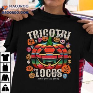 Tricotri Locos Dame Todo El Kendy Pumpkin Shirt
