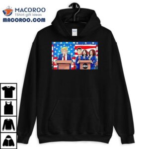 Trump 3 Versus 1 Harris Team Begged Debate 2024 Shirt